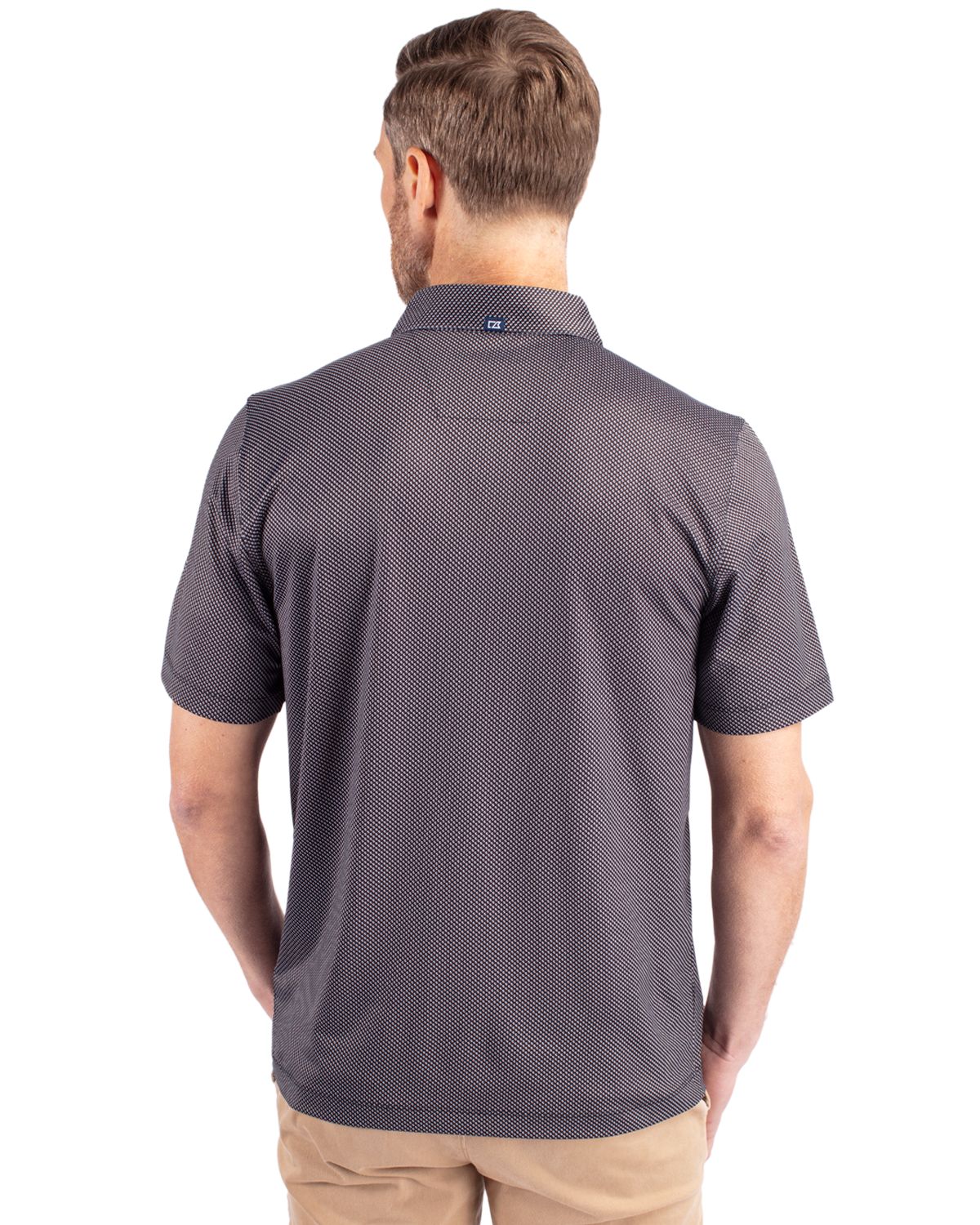 Cutter & Buck Pike Recycled Symmetry Print Mens Big & Tall Polo Big & Tall 25