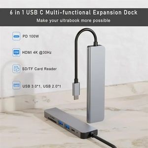 6 in 1 USB C Multiport Adapter with HDMI 16