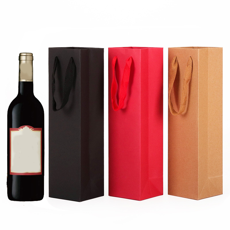 Kraft Wine Bottle Bag 2
