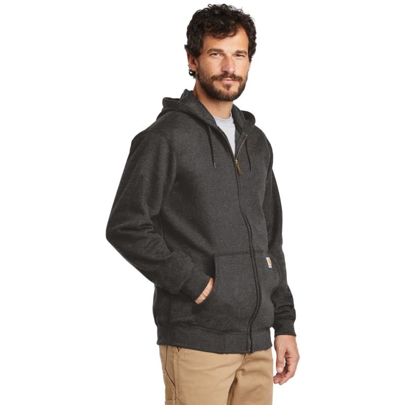 Carhartt Midweight Hooded Zip-Front Sweatshirt., custom hoodie or sweatshirt with logo imprint 22
