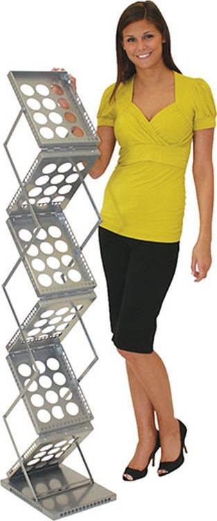 Zedup 1 6 Pocket Literature Rack
