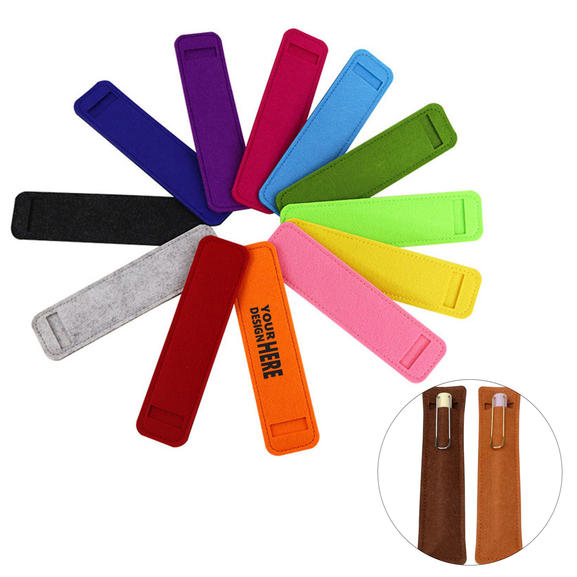 Minimalist Felt Pen Pouch 2