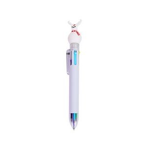 6 Colors Refills Christmas Gift Pen 3