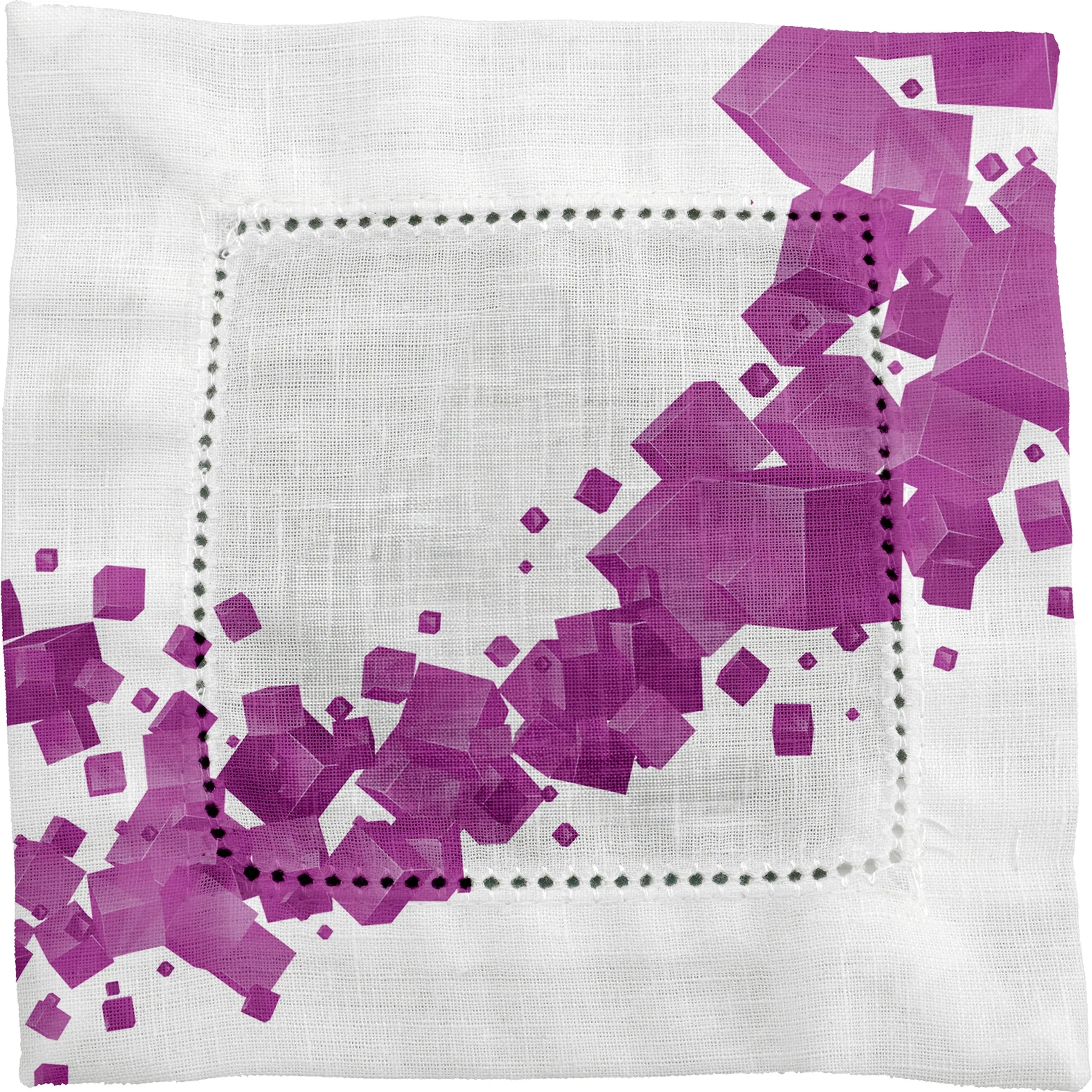 Floating Cubes Fabric Napkin 11