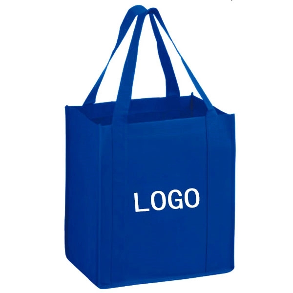 Value Non-Woven Grocery Tote Bag - 13W X 15H X 8W 8