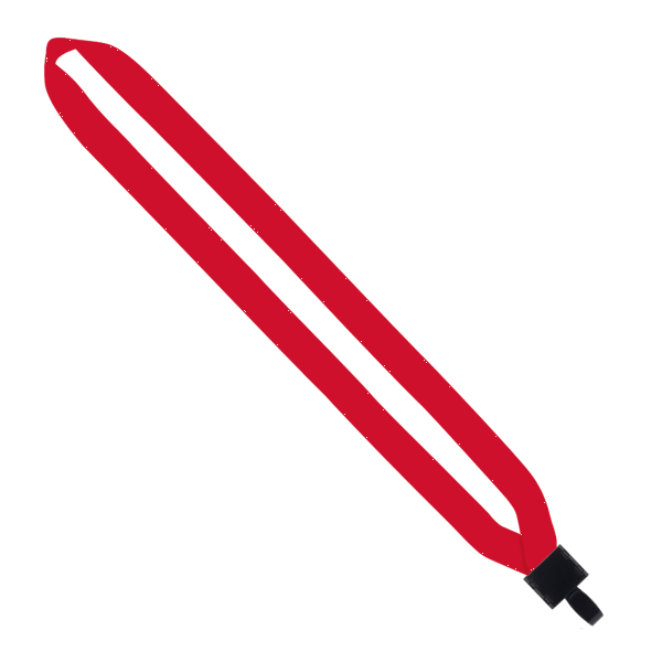 3/4" Polyester Lanyard with Non-Swivel Plastic Hook 104
