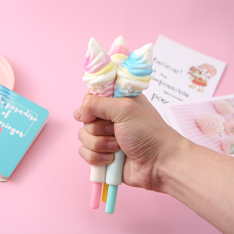 2 in 1 Ice Cream Ball Pen and Squeeze Toy 7