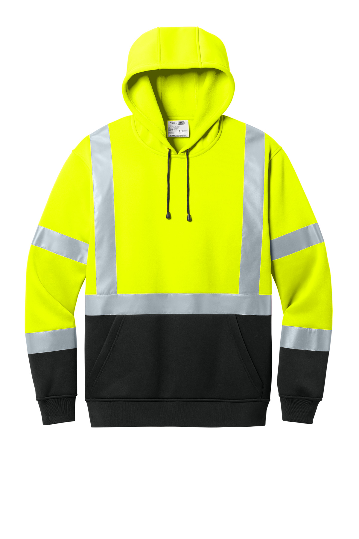 CornerStone ANSI 107 Class 3 Heavy-Duty Fleece Pullover Hoodie CSF301 12