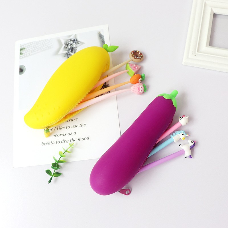 Mini Cute Silicone Pencil Pouch For Kids 2