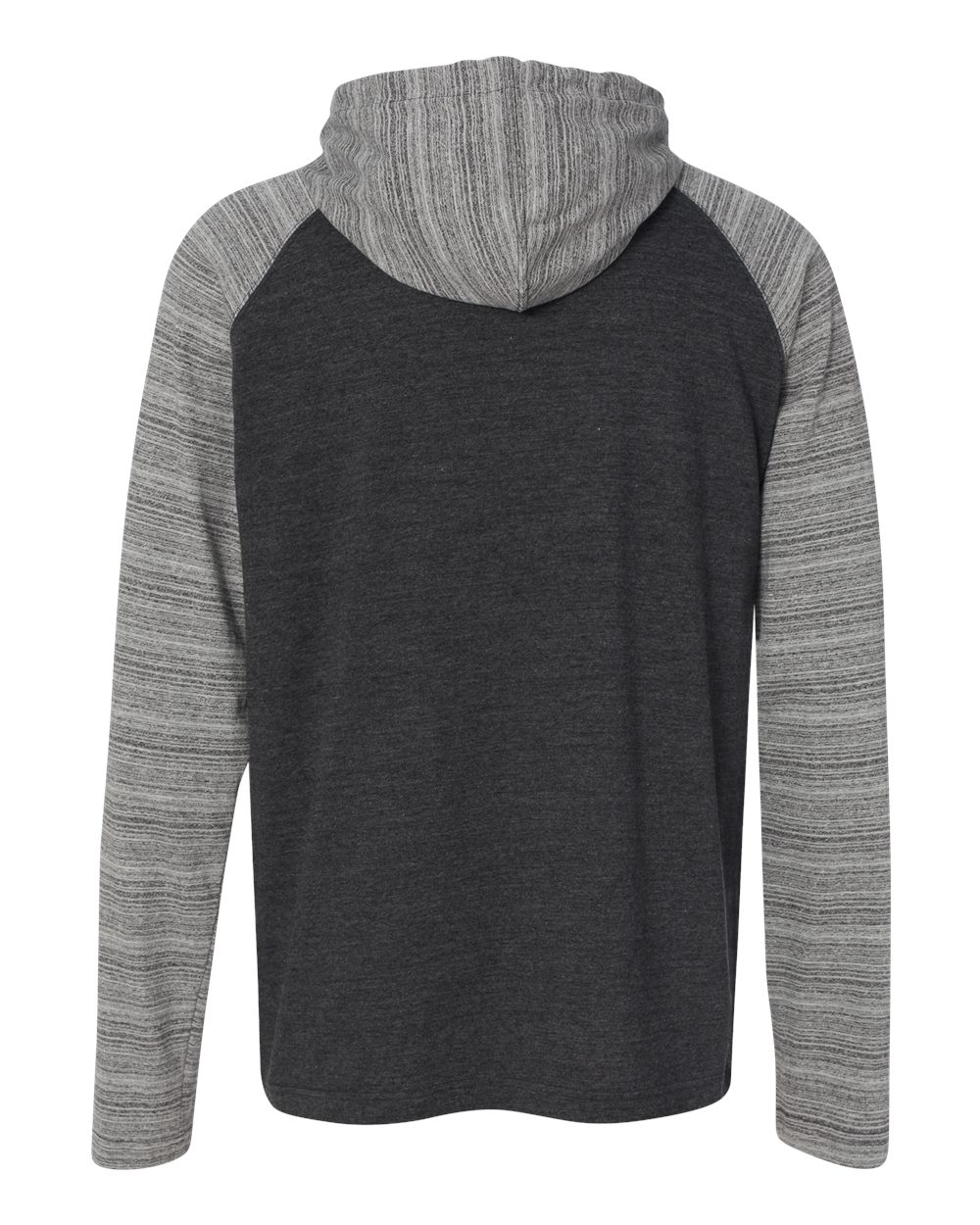 Unisex Yarn-Dyed Hooded Raglan T-Shirt - 8127 4