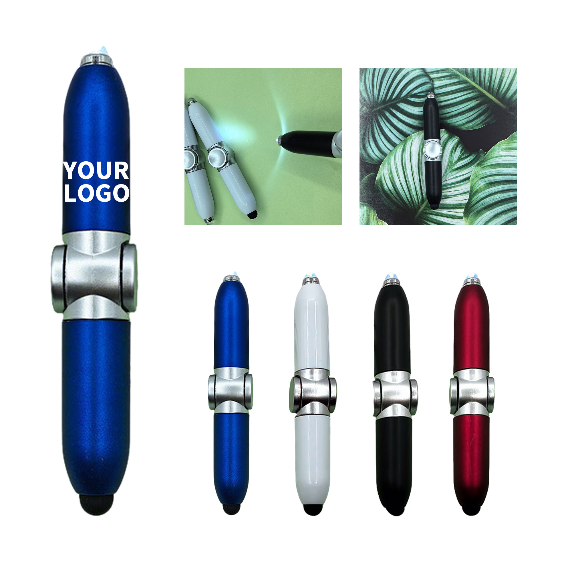 LED Ballpoint Pen With Spinner For Focus And Writing 6