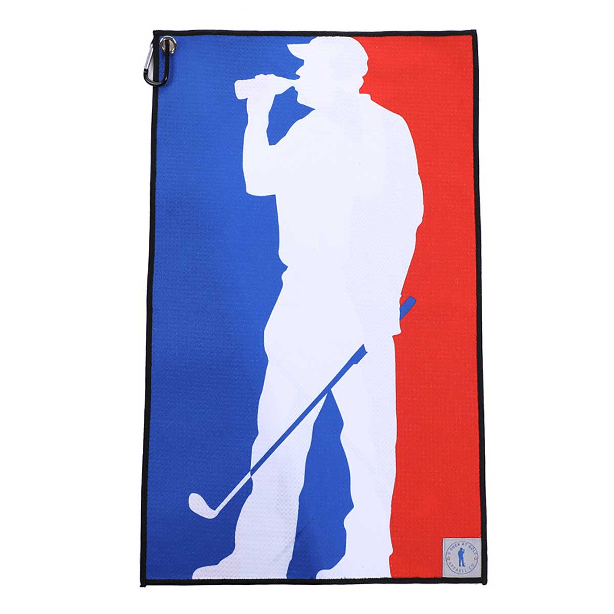 15.7"x 23.6" Full Color Microfiber Golf Towel with Grommet & Carabiner 5