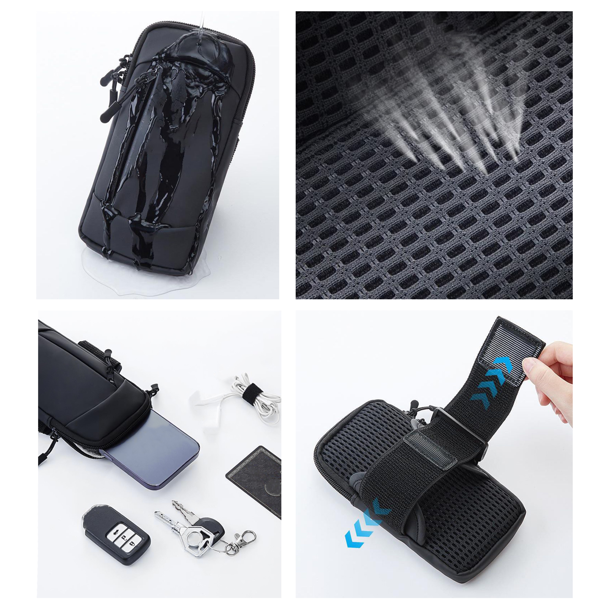 Full Color Running Armband Cell Phone Holder MOQ 50 2