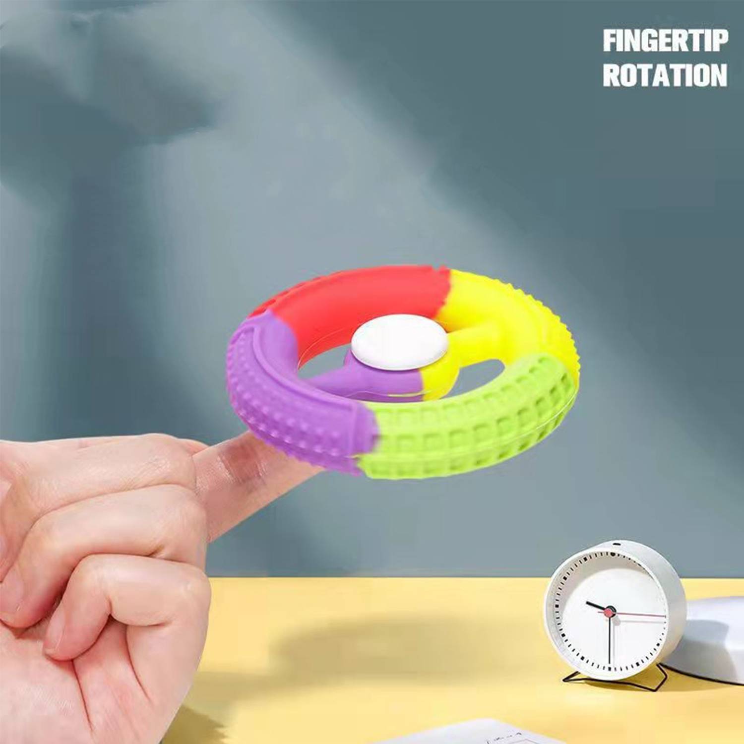 Silicone Round Fidget Spinner 3