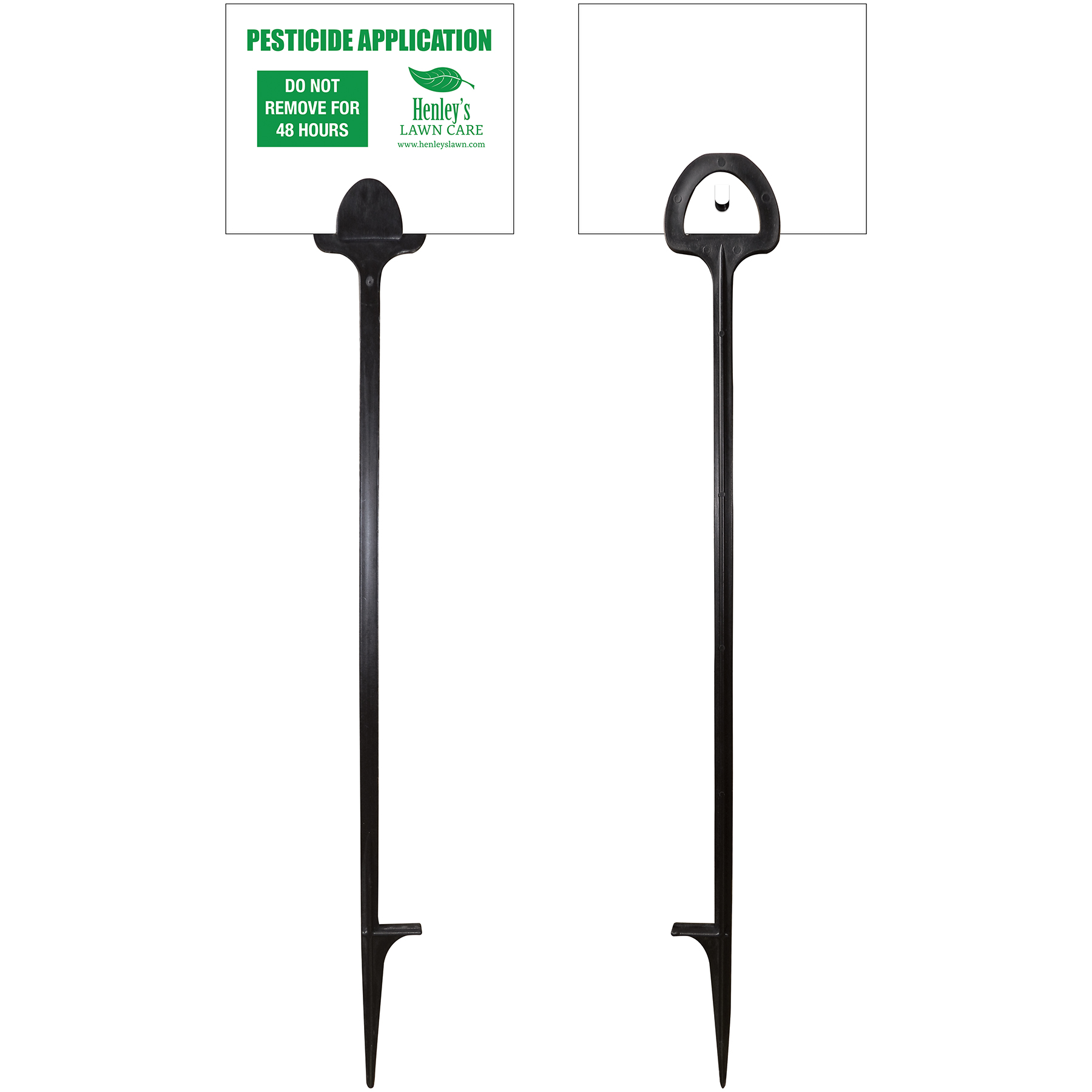 5" x 4" Value Marking Signs - One Color, Front Only 2