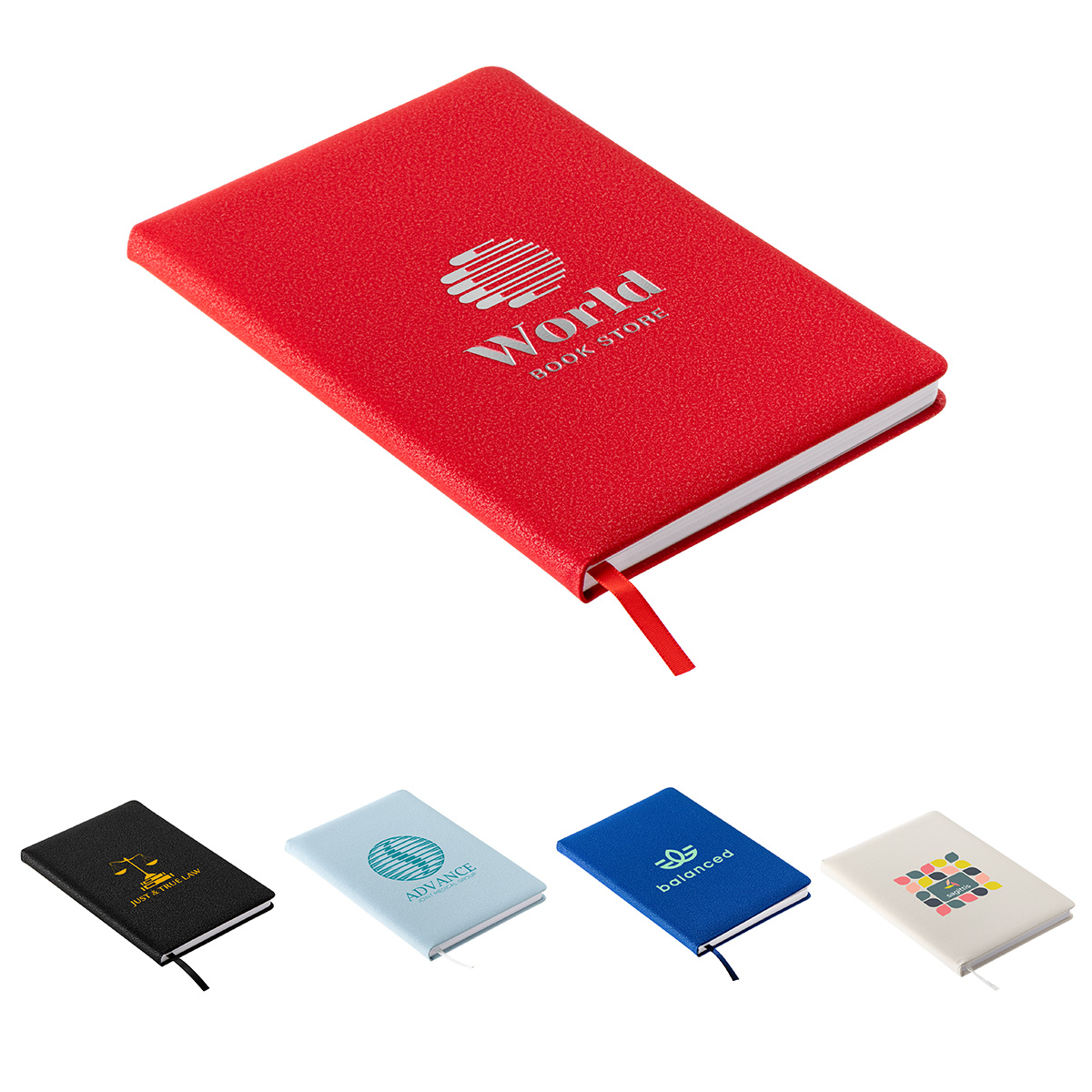 Draftsman Padded Hardcover Journal with Grid-Lined Paper 16