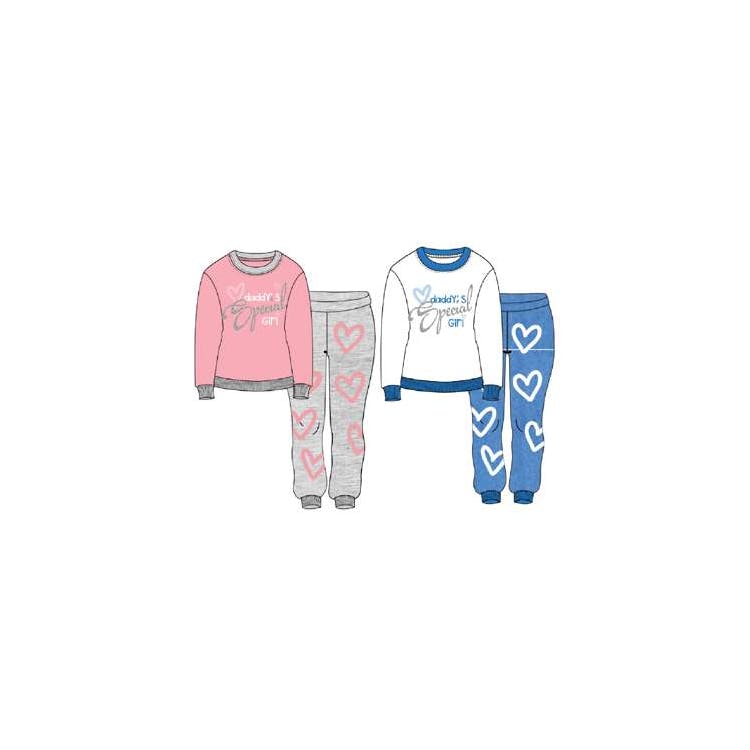 Girls' French Terry Set Assorted 2pc 12-24m 2