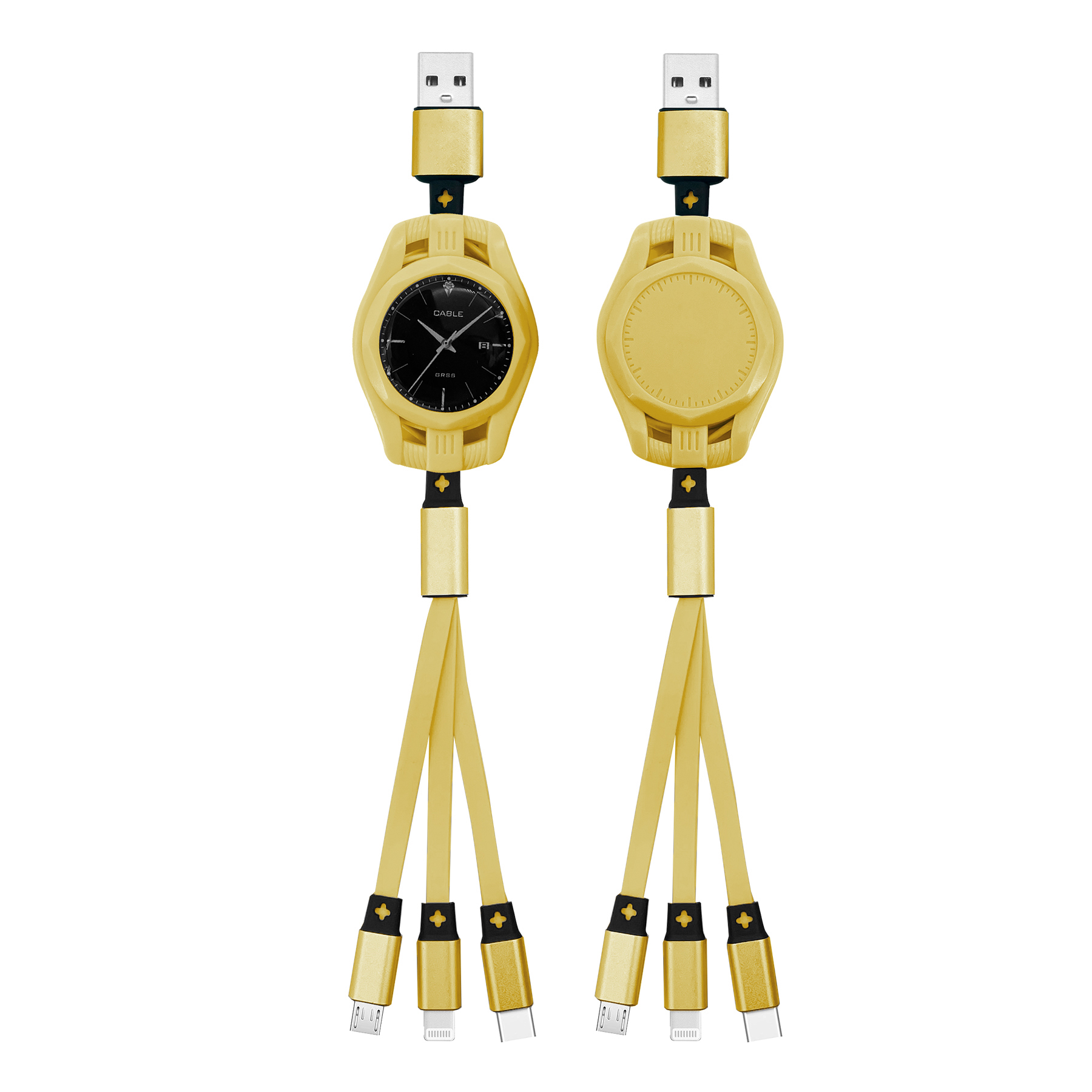 Avery 3in1 Retractable Fast Charging Cable 13