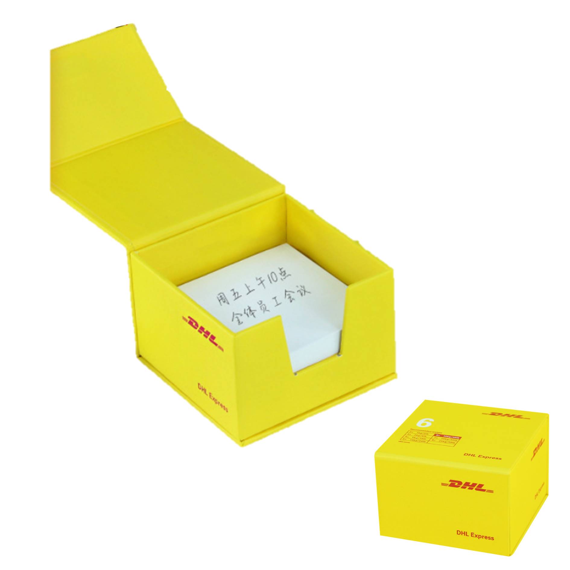 Creative Office Use Sticky Notes Cube Box 1
