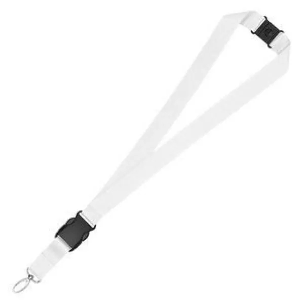 1" Eco Friendly rPET Lanyard with Buckle and Safety Breakawa 8