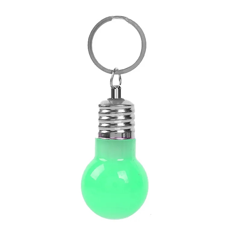 Creative Mini Led Bulb Keychain 6
