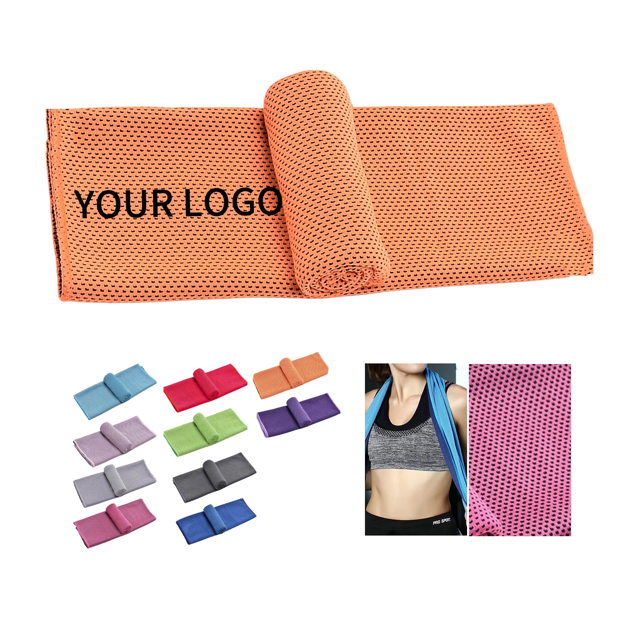 Cooling Sport Towel 11.82x31.5 Inch Quick Dry Microfiber 1