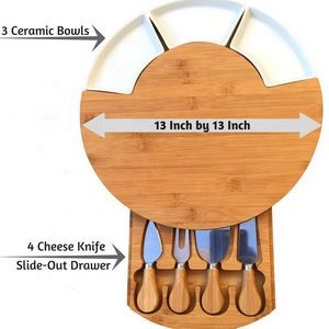 Bamboo Cheese Board 2