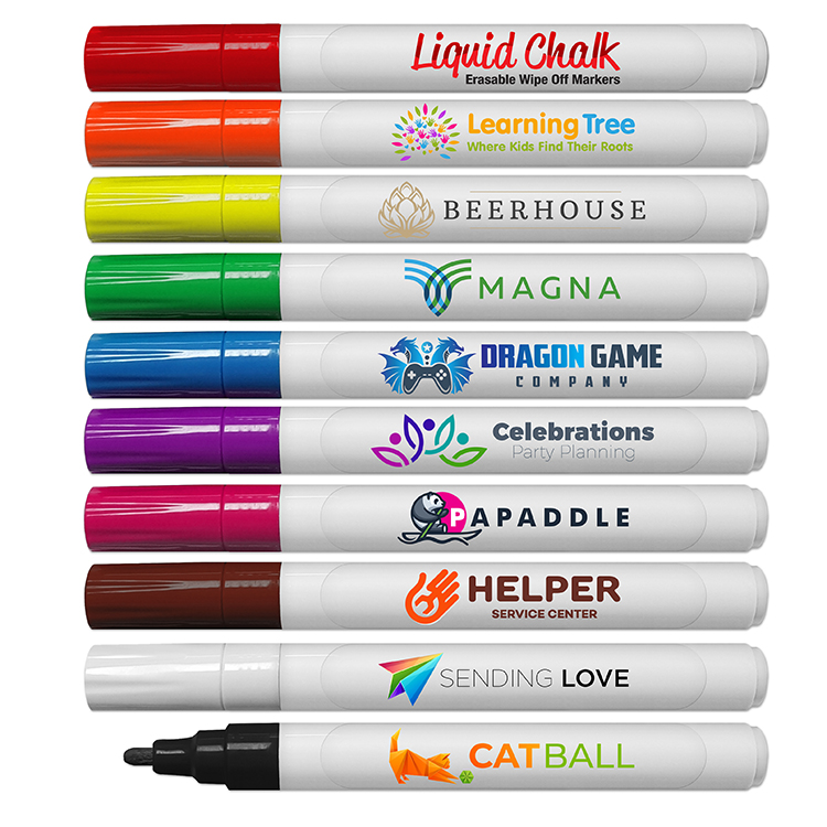 Liquid Chalk Erasable Wipe Off Markers