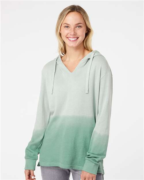 Women's French Terry Ombré Hooded Sweatshirt - W20185 39