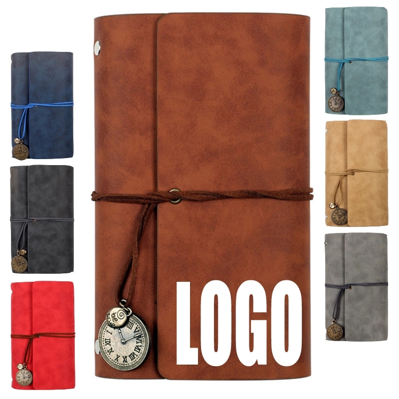 PU Leather A6 Business Travel Journal Pocket Notebook 6