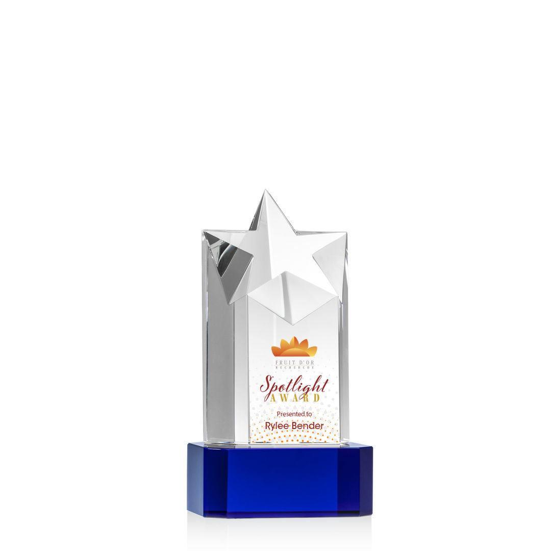 Berkeley VividPrint™ Award on Padova Base - Blue 8