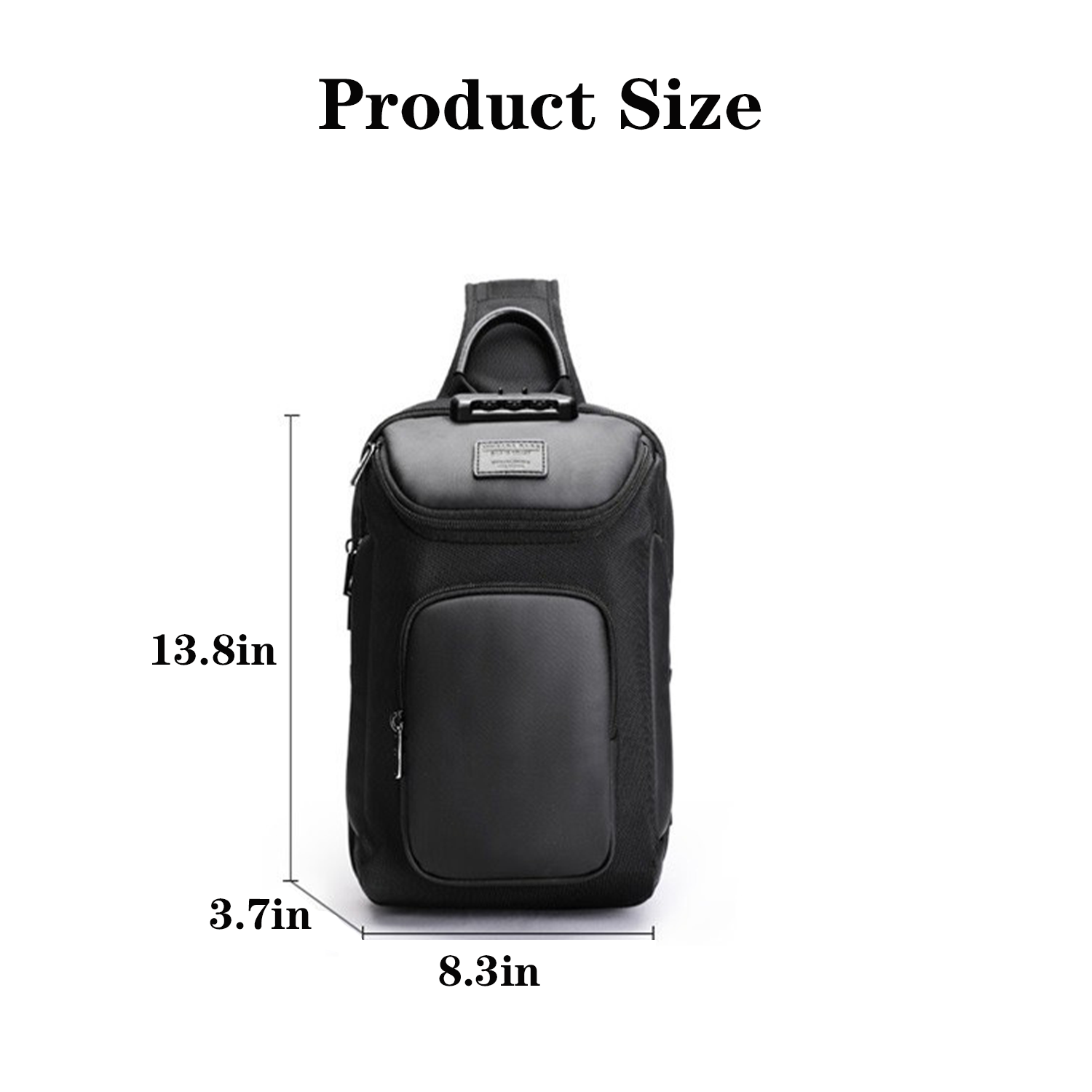 Men's Waterproof and Theft-Proof Chest Bag 5