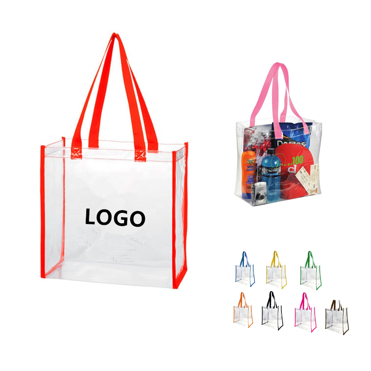PVC Clear Tote Bag 1
