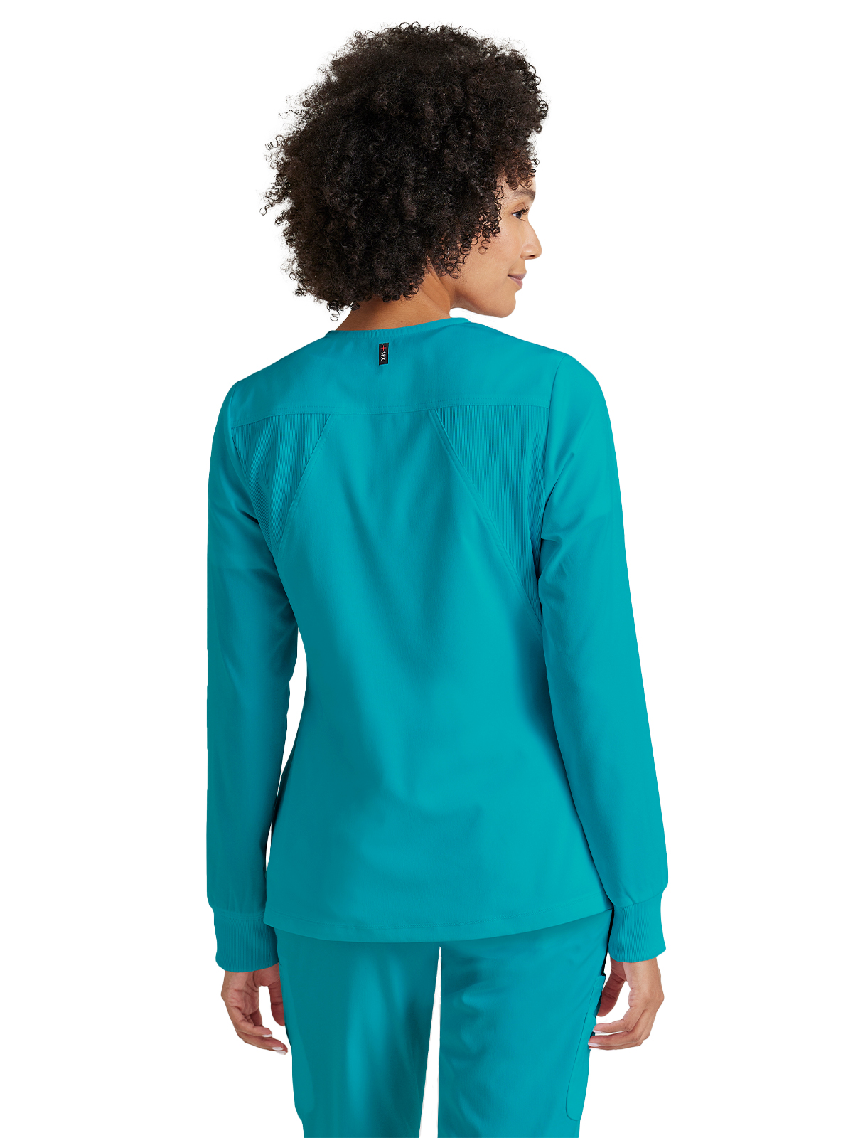 Grey's Anatomy Spandex Stretch - Women's Five-Pocket Gianna Warm-Up Scrub Jacket 20