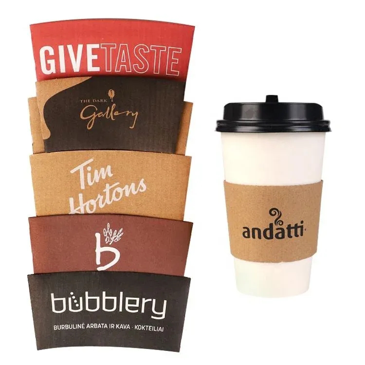 Paper Coffee Cup Sleeve 3