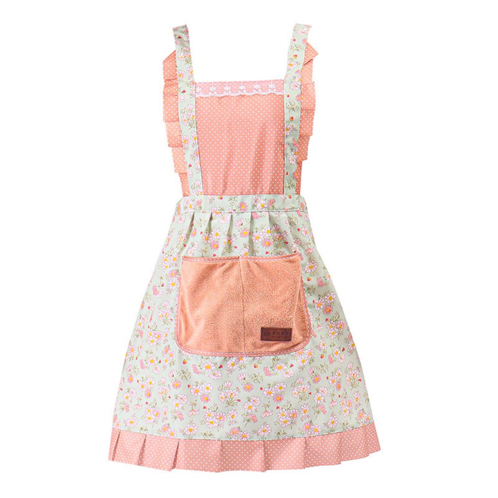 Kitchen Style Bamboo Cotton Apron 2