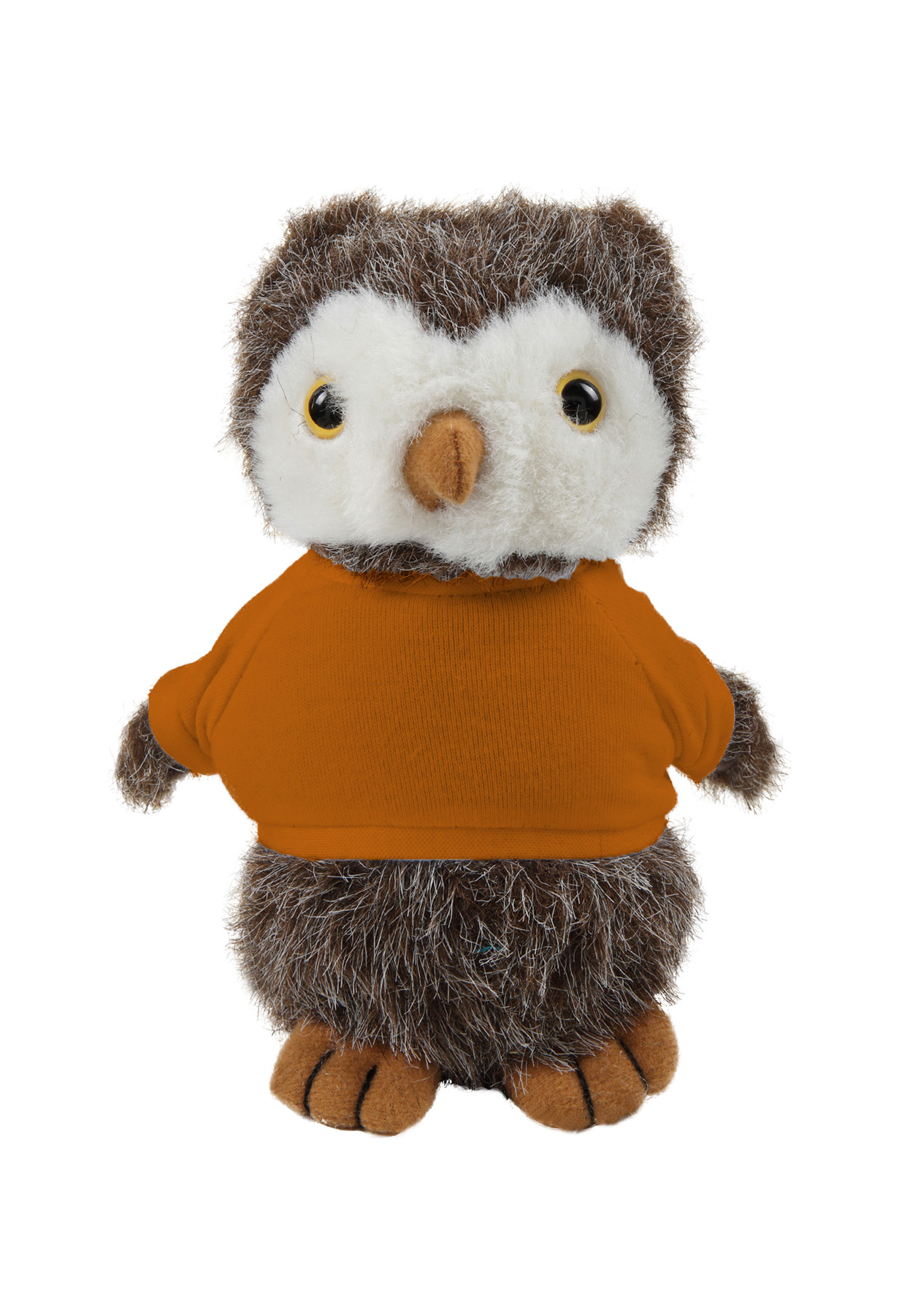 Soft Plush Standing Owl wearing a T-Shirt 7