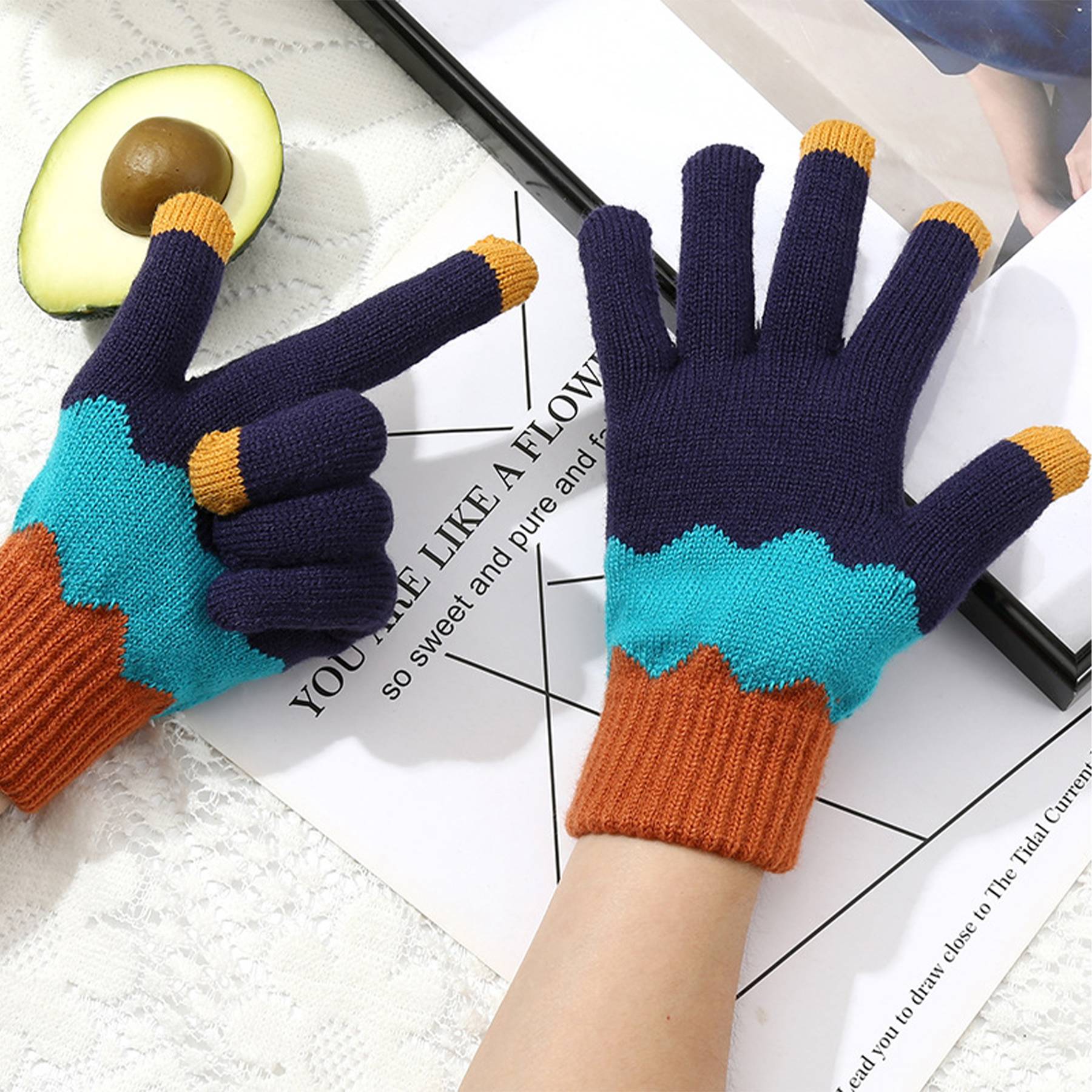 Winter Warm Knitted Touchscreen Gloves 4