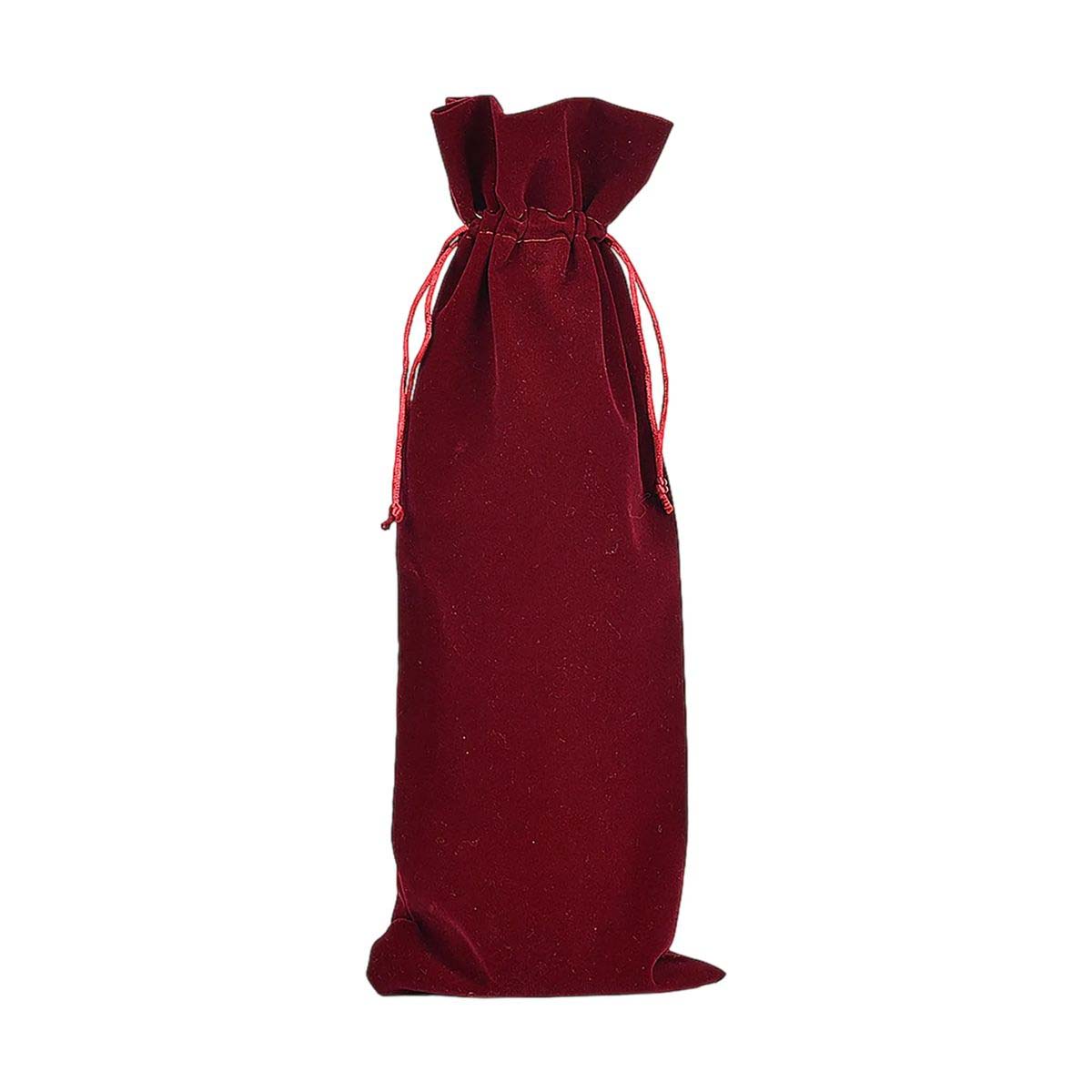 Elegant Velvet Wine Tote for Special Occasions 5