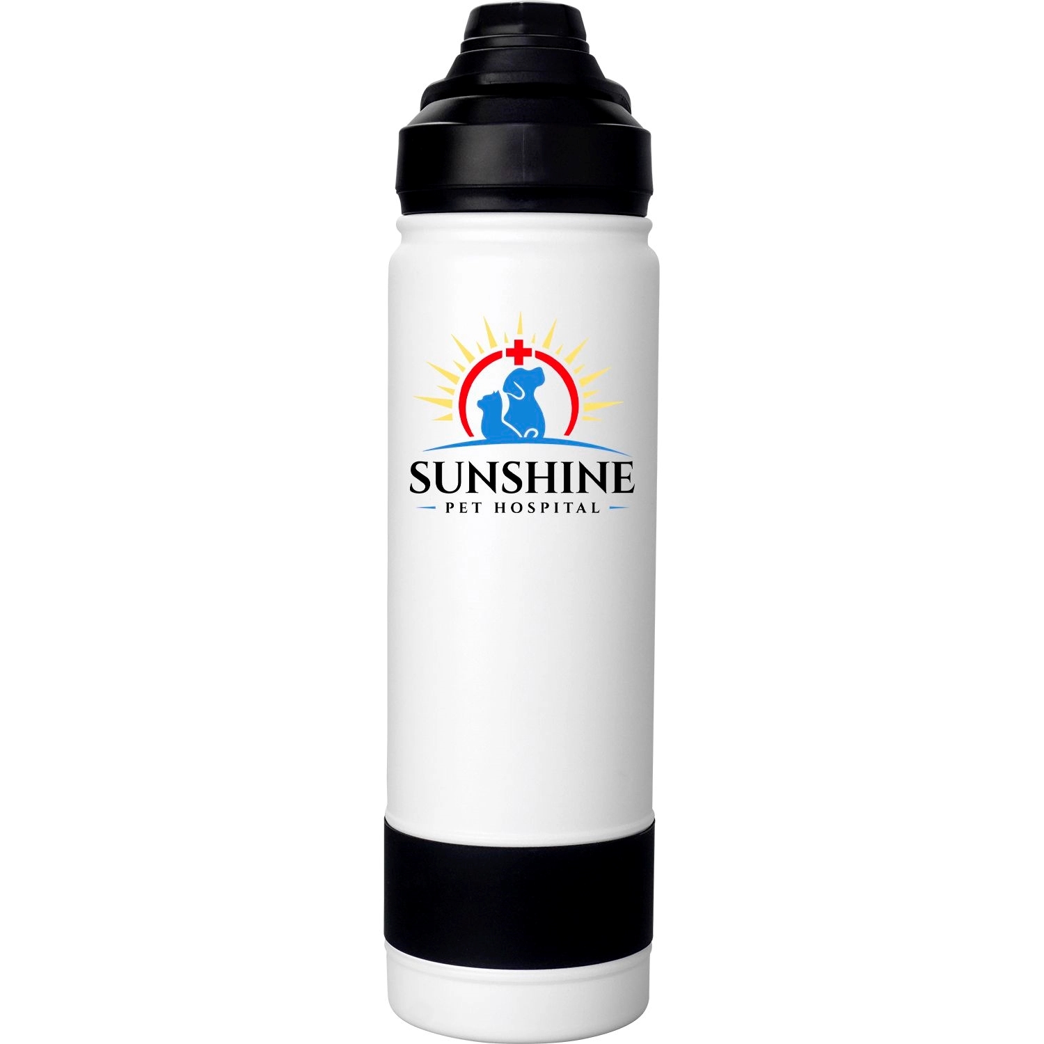 Colorful Sip Top 24 oz. Banded Bottle 16