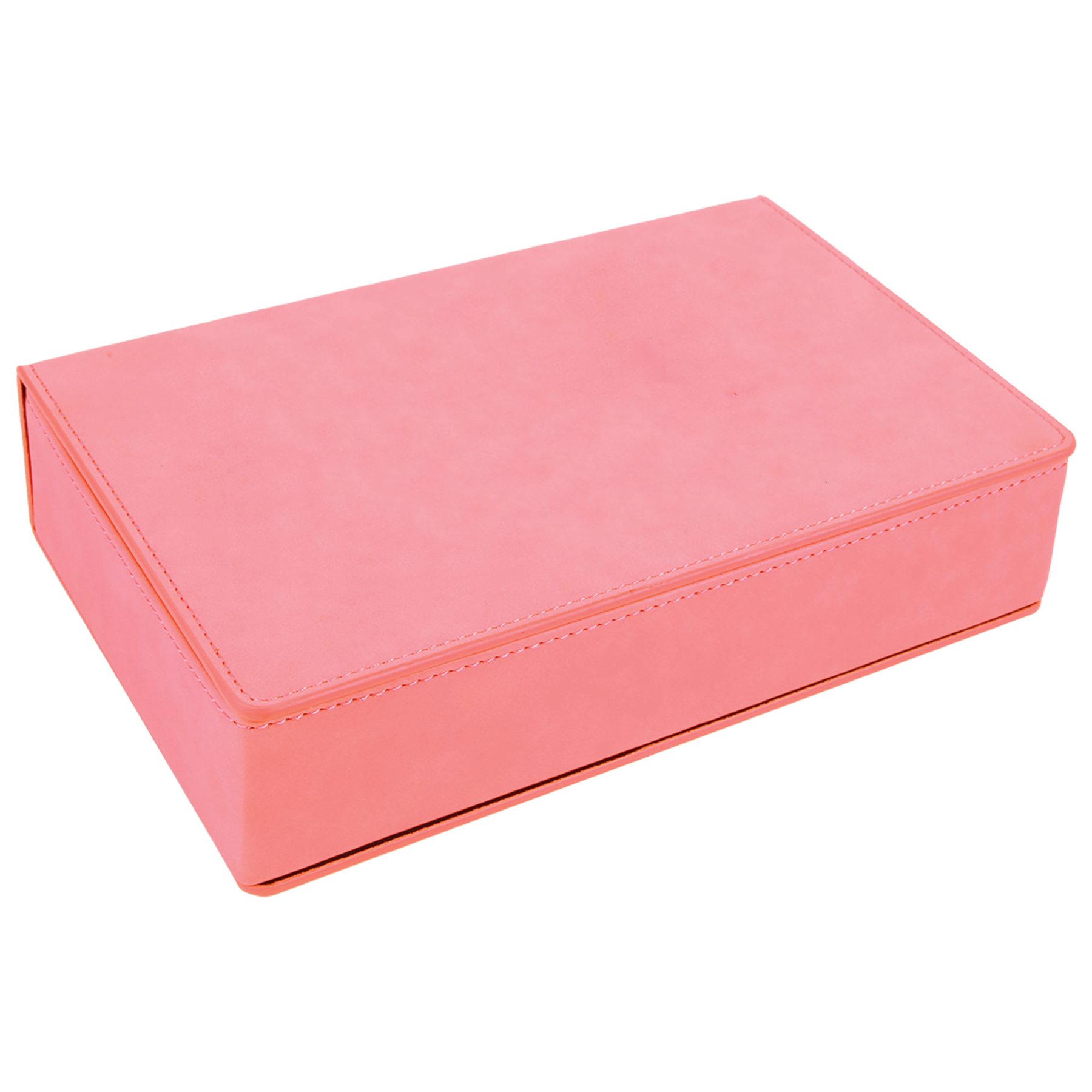 Stainless Steel Pink Leatherette Flask Gift Set 3