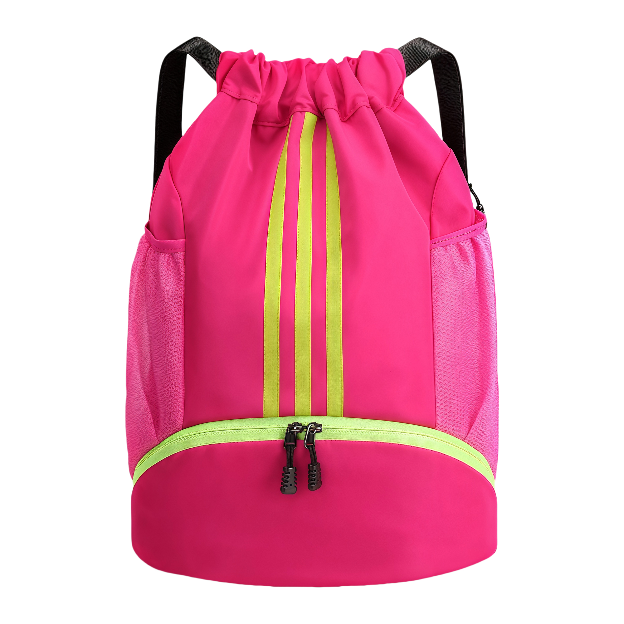 Drawstring Basketball Backpack Large Capacity Sports Training Bag with Shoulder Straps for Students 7