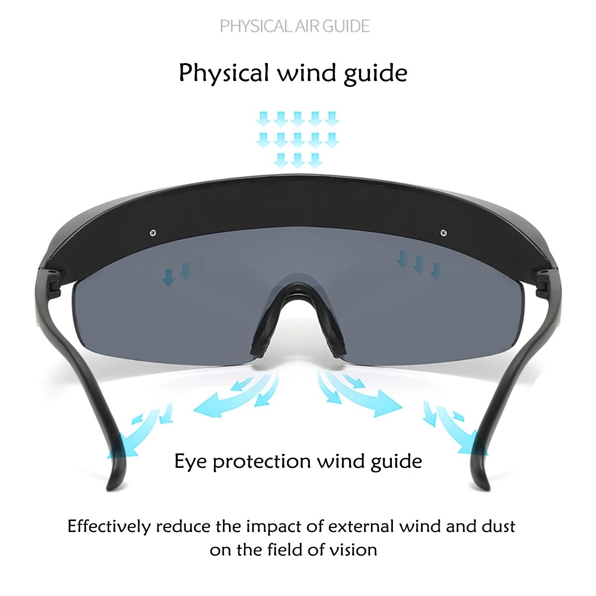 Personalized Brim Cycling Sunglasses 7