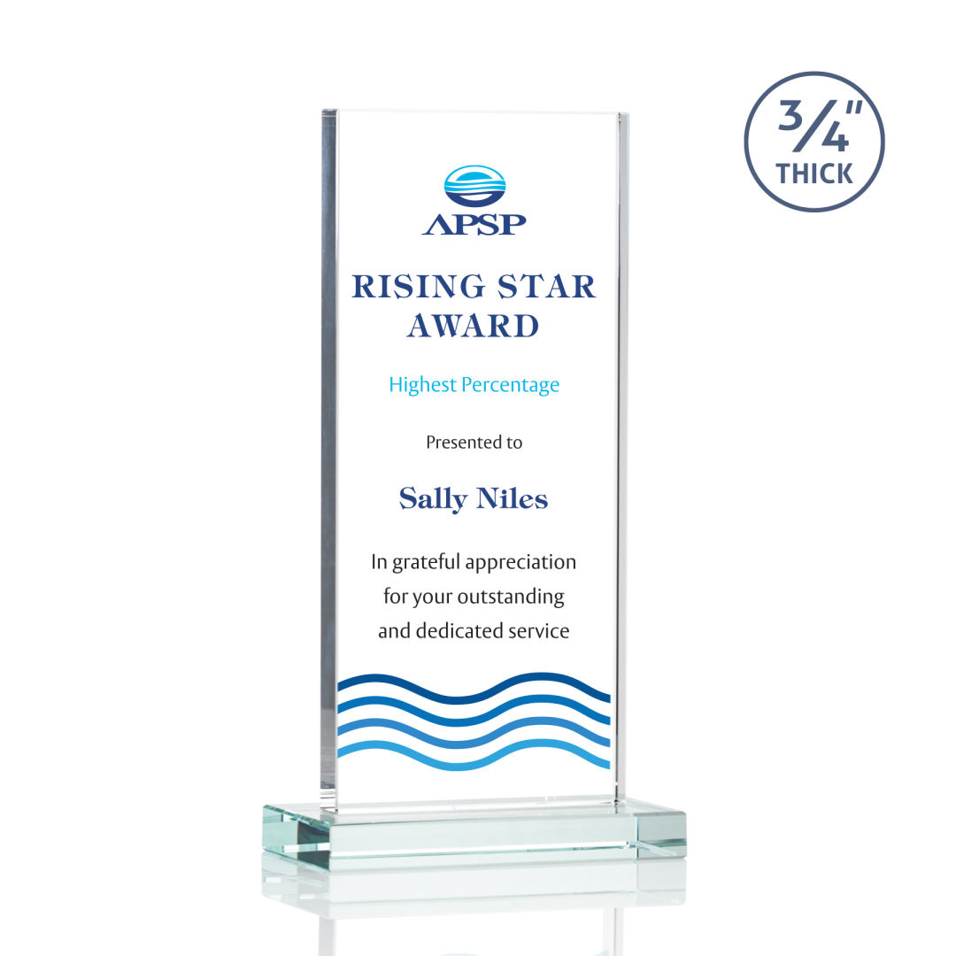 Arizona VividPrint™ Award - Clear 10