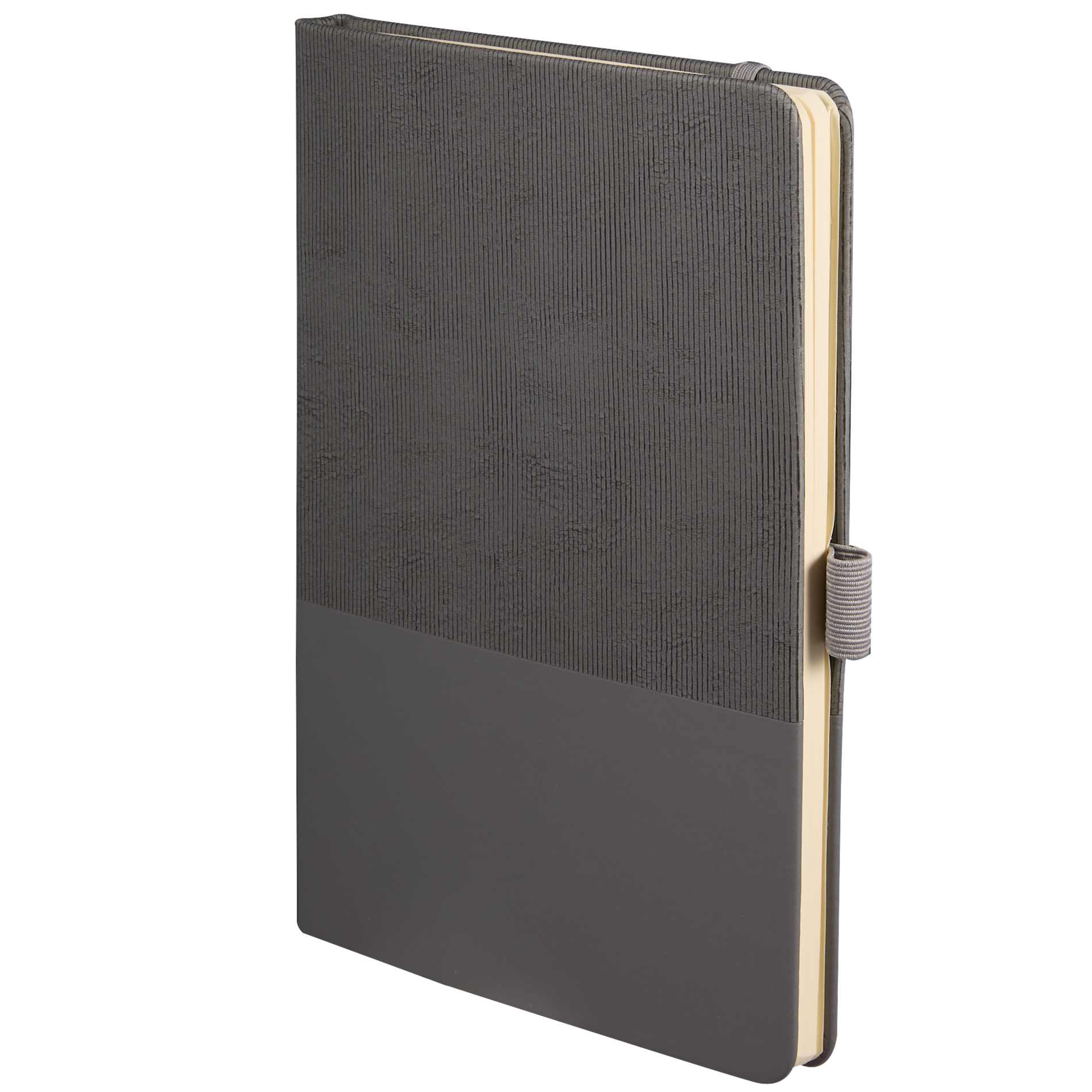 5.5" x 8.5" FSC® Recycled Ribbed Bound Journal 115