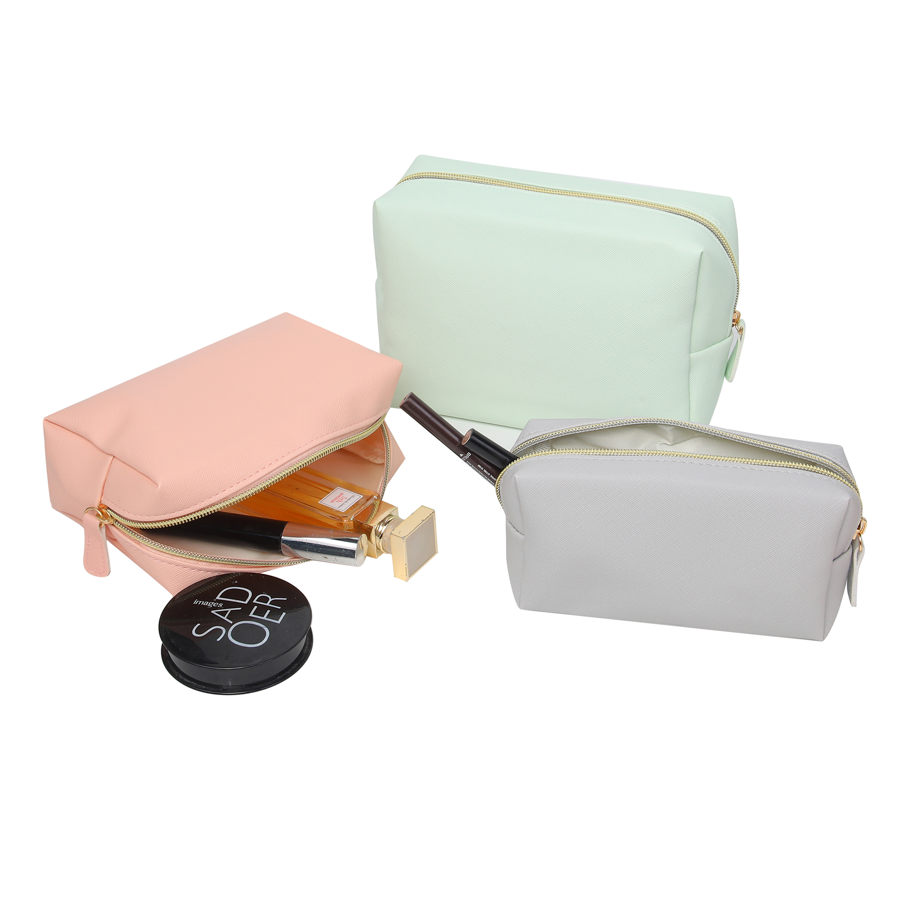 PU Leather Toiletry Bag - Makeup, Toiletries and Tech Accessories 22