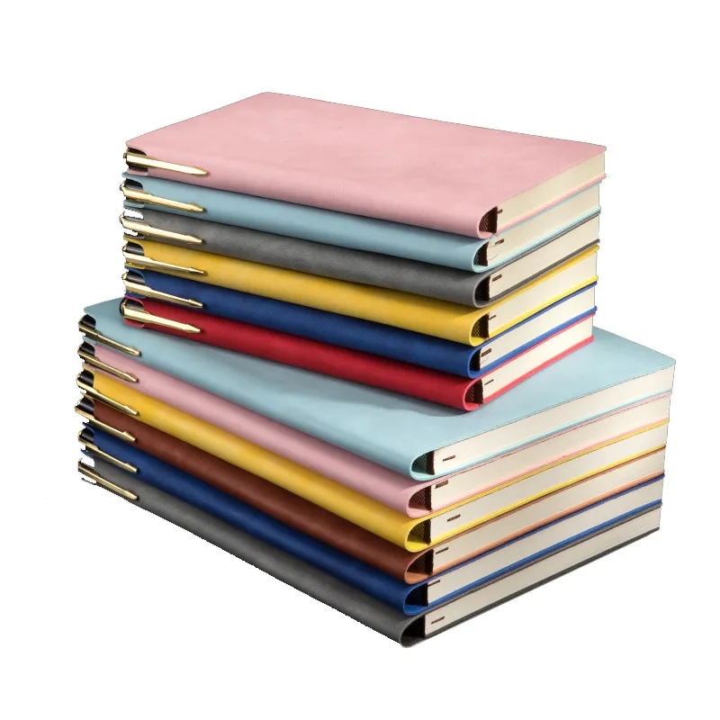 2026 A5 Business PU Faux Leather Notebook with Pen 4