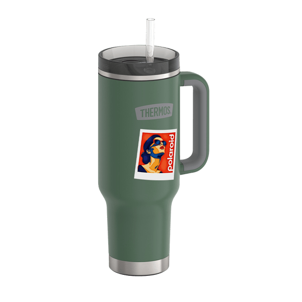 Thermos 40oz Stainless Steel Cup Holder Mug 424