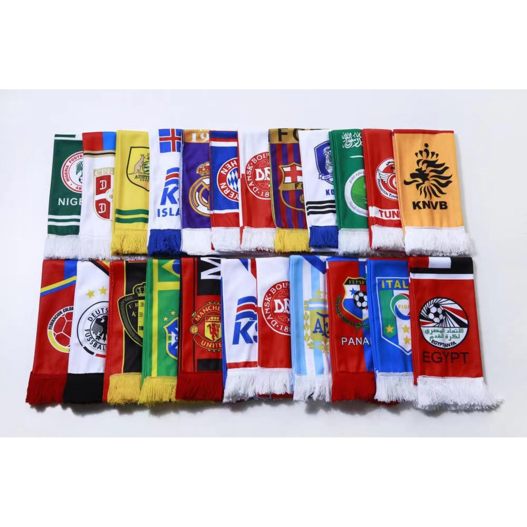 Custom Logo Denmark Silk 100% Acrylic Knitted Woven Scarf 5