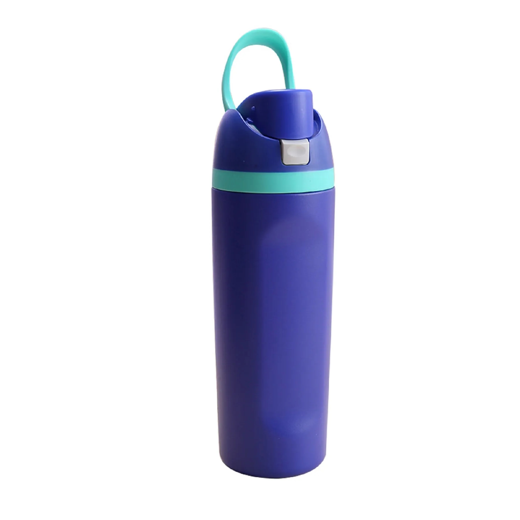 24 oz Insulated Stainless Steel Water Bottle with Straw, custom water bottle with logo imprint 12